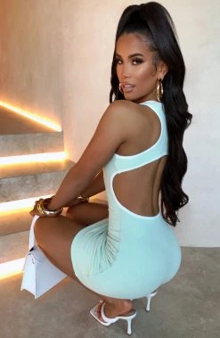 L.F Scarlet Mini Dress - Mint