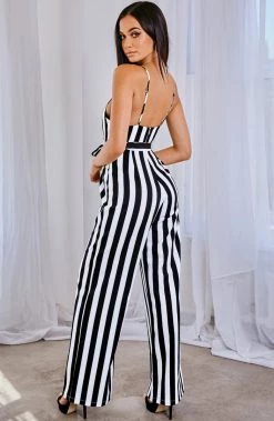 C.F NEW ARRIVALS Romee Jumpsuit - Stripe