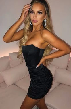 R.F Serina Mini Dress - Black