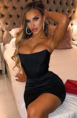 R.F Serina Mini Dress - Black