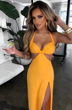 M.T Serinity Maxi Dress - Tangerine NEW ARRIVALS