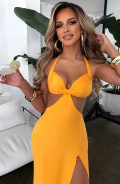 M.T Serinity Maxi Dress - Tangerine NEW ARRIVALS