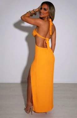 M.T Serinity Maxi Dress - Tangerine NEW ARRIVALS