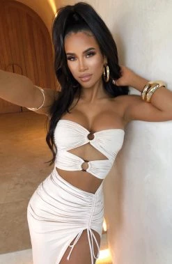 L.F Sheree Maxi Dress - Nude NEW ARRIVALS