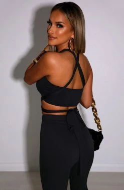 L.F NEW ARRIVALS Sira Top - Black