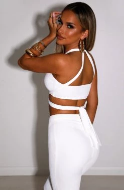 L.F NEW ARRIVALS Sira Top - White