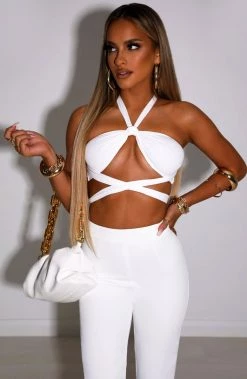 L.F NEW ARRIVALS Sira Top - White