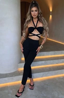 L.F NEW ARRIVALS Sira Top - Black