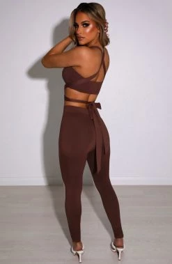 L.F NEW ARRIVALS Kristina Pants - Chocolate