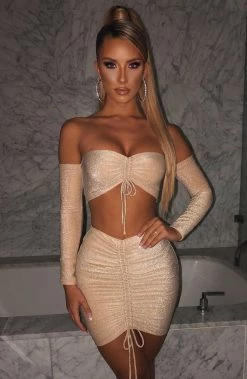 L.F Stassie Top - Gold Sparkle BACK IN