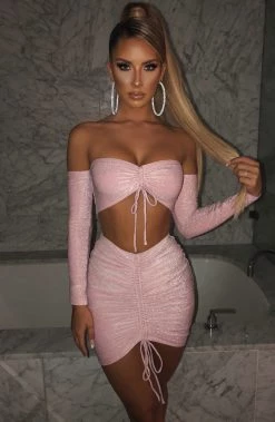 L.F Stassie Top - Pink Sparkle NEW ARRIVALS