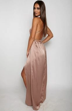 Babyboo Fashion Lita Maxi Dress - Mocha