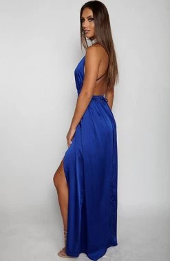 Babyboo Fashion CLOTHING Lita Maxi Dress - Royal Blue