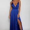 Babyboo Fashion CLOTHING Lita Maxi Dress - Royal Blue