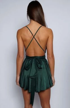 Babyboo Fashion CLOTHING Unconditional Love Playsuit - Emerald