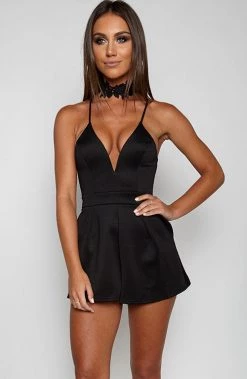 Babyboo Fashion Redemption Playsuit - Black