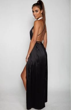 Babyboo Fashion Lita Maxi Dress - Black