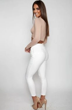 P.S Torpedo Pants - White NEW ARRIVALS
