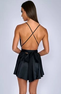 Babyboo Fashion Unconditional Love Playsuit - Black