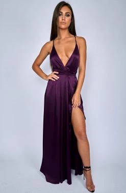 Babyboo Fashion CLOTHING Lita Maxi Dress - Purple