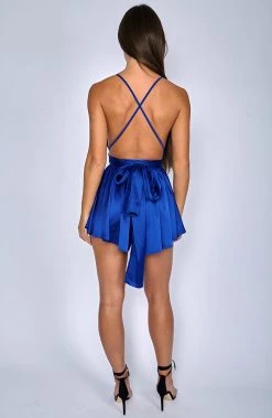C.F Unconditional Love Playsuit - Royal Blue