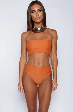 Babyboo Fashion Alina Swimwear Set - Burnt Orange Sets