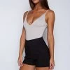 Babyboo Fashion Tops Venus Bodysuit Onepiece - Grey