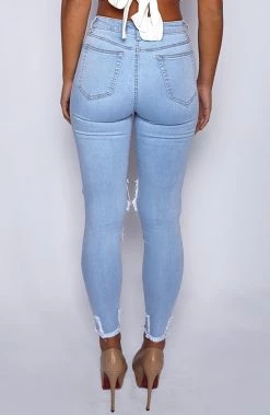 W.K NEW ARRIVALS West Coast Jeans - Light Blue