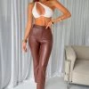 L.F NEW ARRIVALS Tavianna Pants - Chocolate