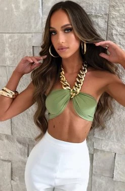 L.F Terasita Top - Moss Green