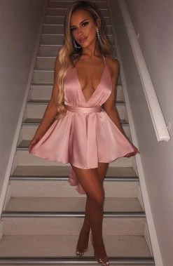C.F Unconditional Love Playsuit - Rose Gold