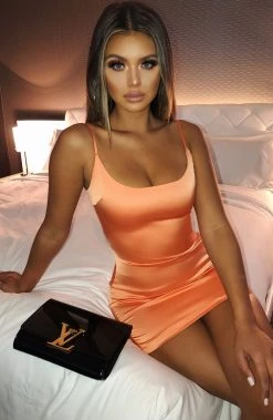 S.D Veronika Mini Dress - Orange