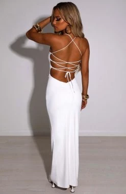 S.D Victoria Maxi Dress - White