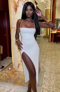 S.D Victoria Maxi Dress - White