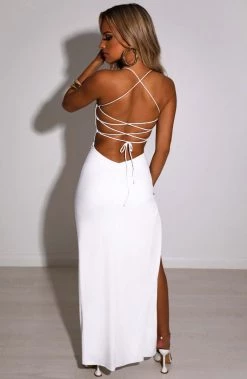 S.D Victoria Maxi Dress - White