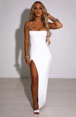 S.D Victoria Maxi Dress - White