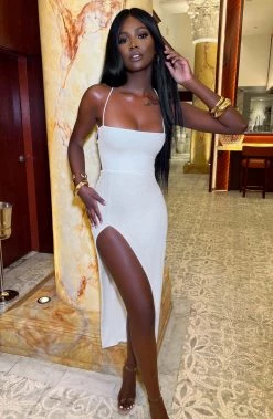 S.D Victoria Maxi Dress - White