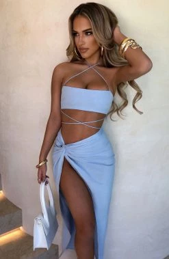 L.F Vivianna Top - Baby Blue