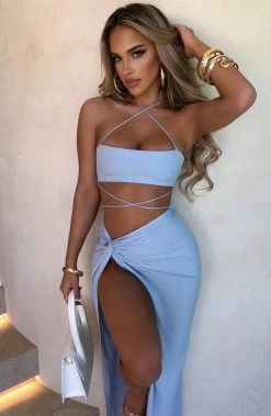 L.F Vivianna Top - Baby Blue