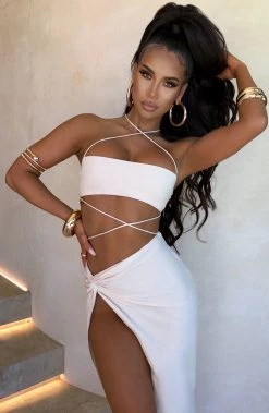 L.F NEW ARRIVALS Vivianna Top - Beige