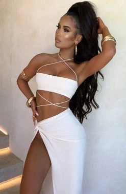 L.F NEW ARRIVALS Vivianna Top - Beige