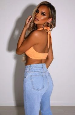 L.F Xavia Top - Tangerine BACK IN