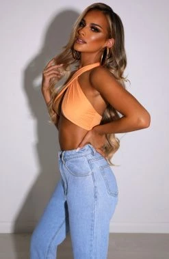 L.F Xavia Top - Tangerine BACK IN