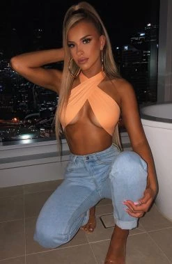 L.F Xavia Top - Tangerine BACK IN