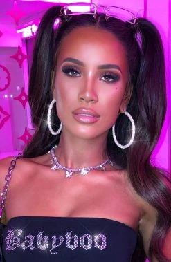 L.F Natalie Hoop Earrings - Silver NEW ARRIVALS