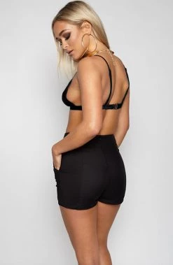 Babyboo Fashion High Life Bralette - Black