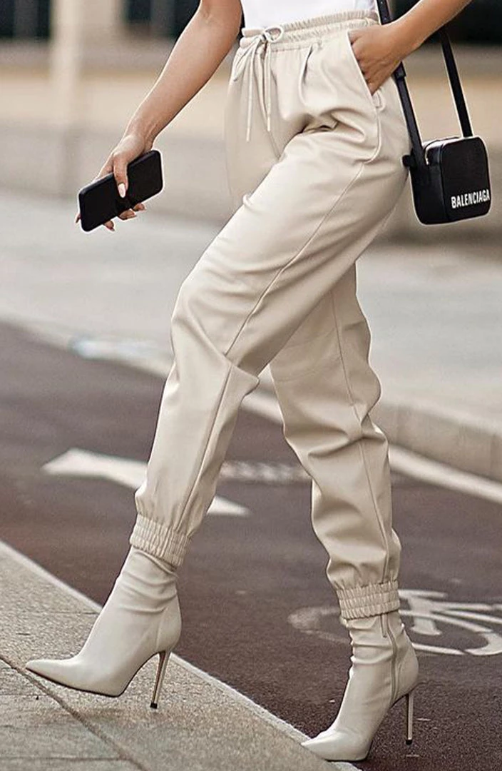 L.F Jordyn Pants - Cream NEW ARRIVALS