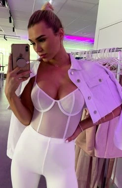 P.S Shani Grimmond X Babyboo - High End Bodysuit - White