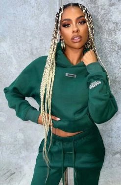 M.T Ivy Luxe Hoodie - Emerald