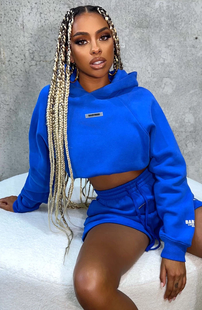 M.T Ivy Luxe Hoodie - Electric Blue NEW ARRIVALS